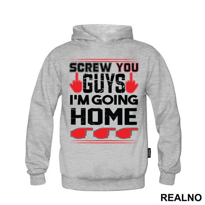 Screw You Guys I'm Going Home Middle Finger - South Park