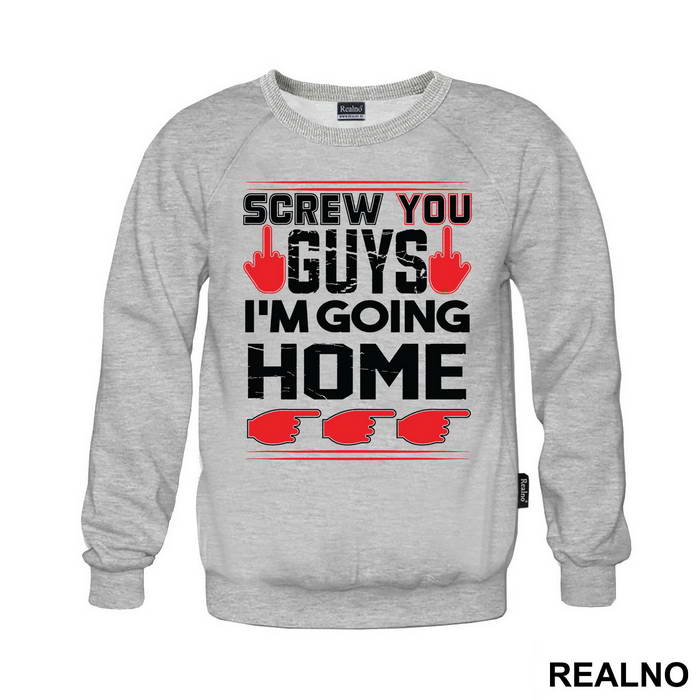 Screw You Guys I'm Going Home Middle Finger - South Park