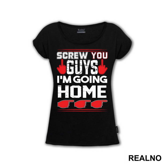 Screw You Guys I'm Going Home Middle Finger - South Park