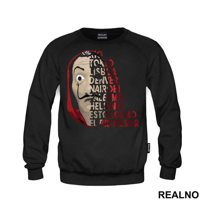 New Team - Dali Mask - La Casa de Papel - Money Heist - Majica