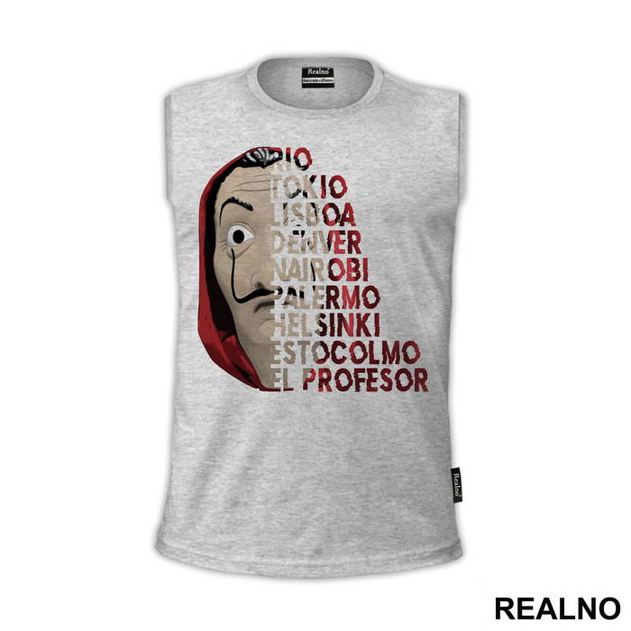 New Team - Dali Mask - La Casa de Papel - Money Heist - Majica