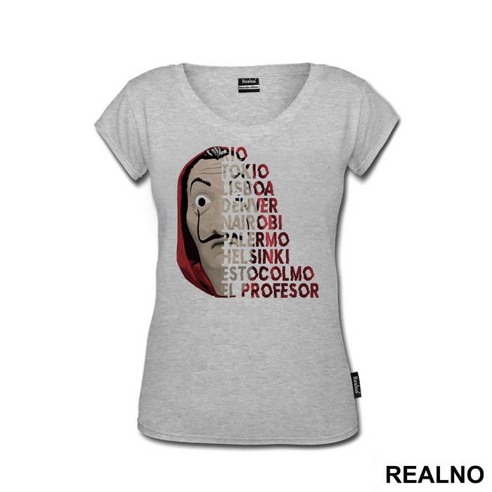 New Team - Dali Mask - La Casa de Papel - Money Heist - Majica
