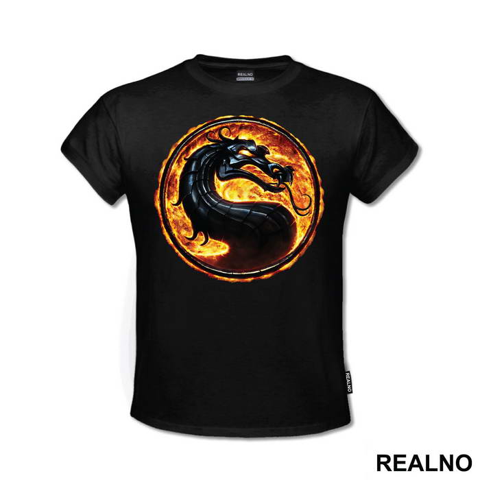 Mortal Kombat Fire Logo - Mortal Kombat