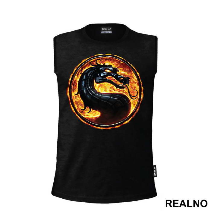 Mortal Kombat Fire Logo - Mortal Kombat
