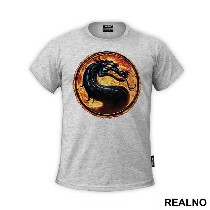 Mortal Kombat Fire Logo - Mortal Kombat