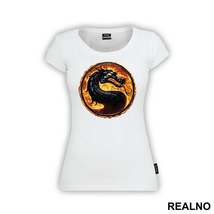 Mortal Kombat Fire Logo - Mortal Kombat
