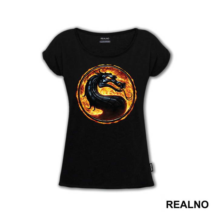 Mortal Kombat Fire Logo - Mortal Kombat