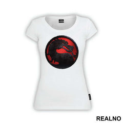 Mortal Kombat Red And Black Logo - Mortal Kombat
