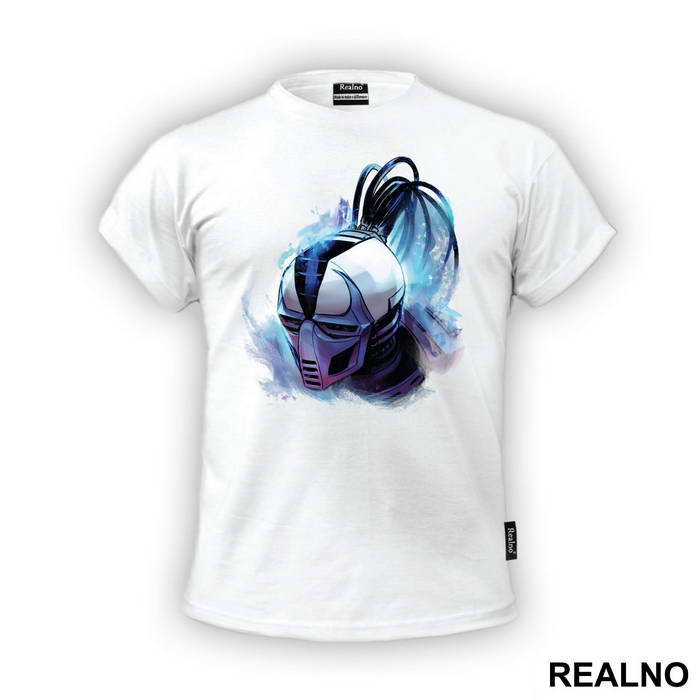 Robot Smoke Portrait Illustration - Mortal Kombat