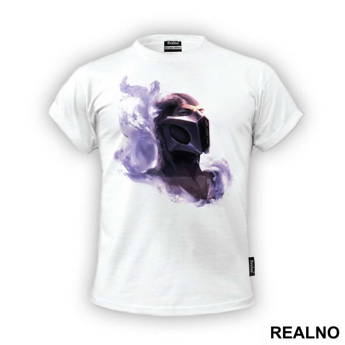 Human Smoke Portrait Illustration - Mortal Kombat