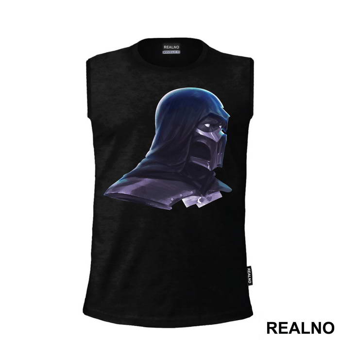 Noob Saibot Portrait Illustration - Mortal Kombat