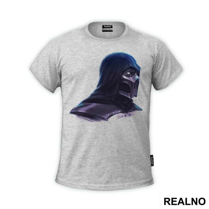 Noob Saibot Portrait Illustration - Mortal Kombat