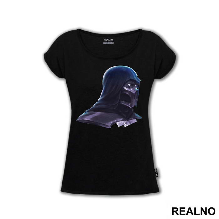 Noob Saibot Portrait Illustration - Mortal Kombat