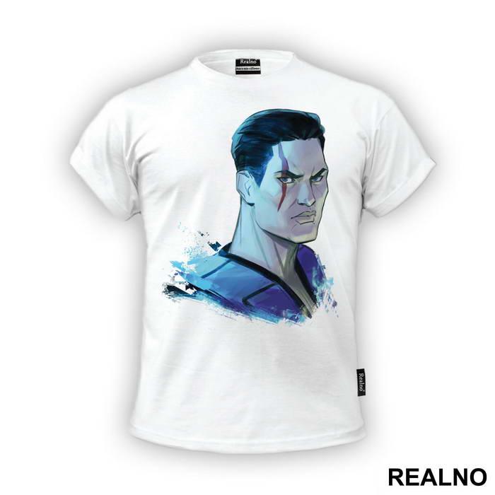 Sub Zero Human Portrait Illustration - Mortal Kombat