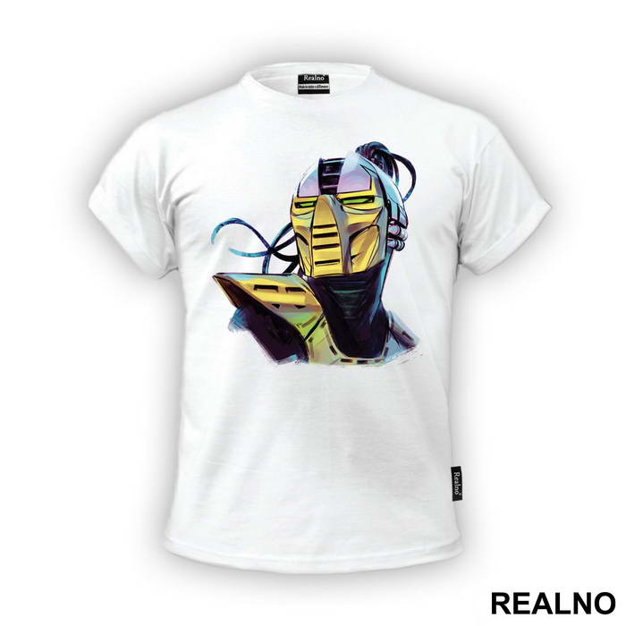 Cyrax Portrait Illustration - Mortal Kombat