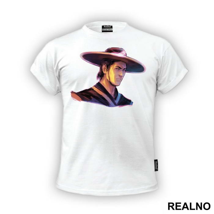 Kung Lao Portrait Illustration - Mortal Kombat