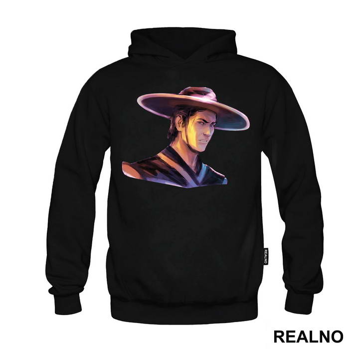 Kung Lao Portrait Illustration - Mortal Kombat
