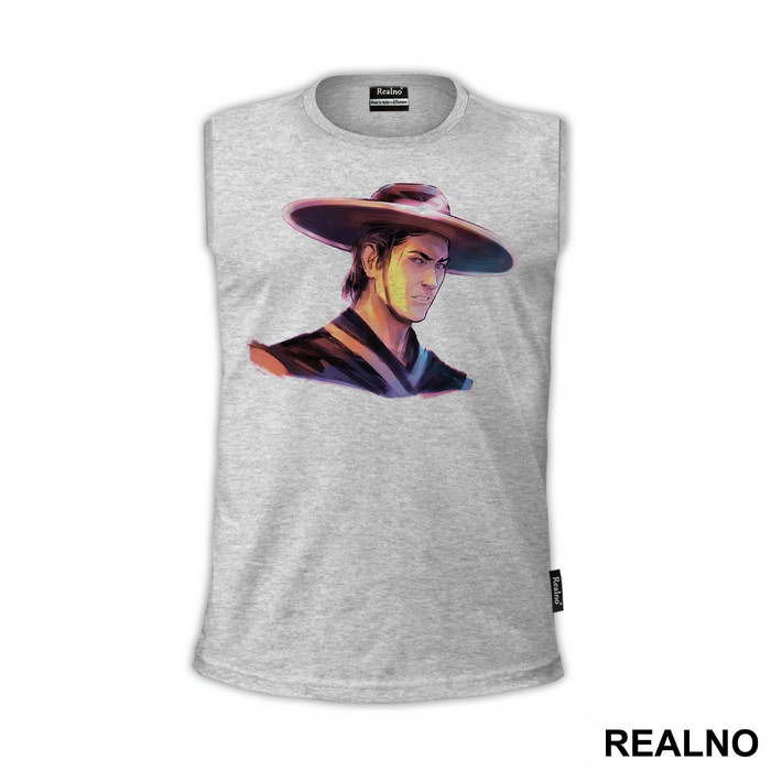 Kung Lao Portrait Illustration - Mortal Kombat