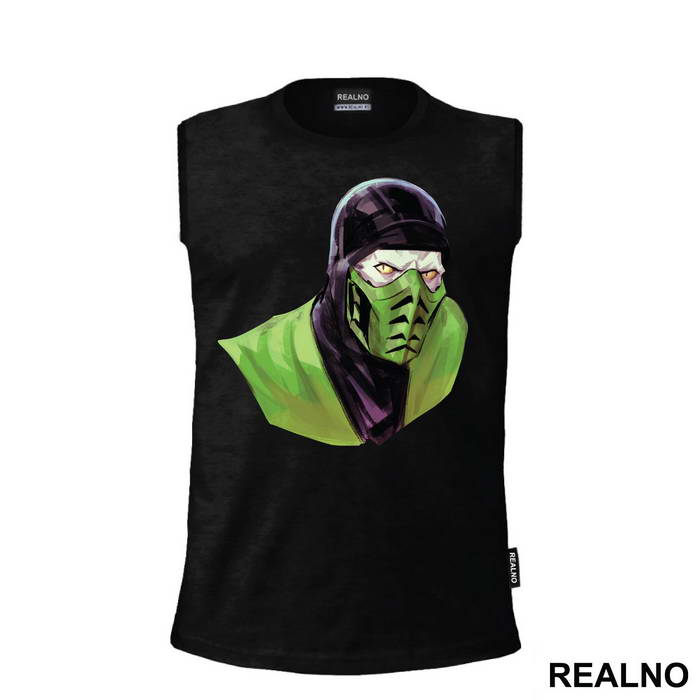 Reptile Portrait Illustration - Mortal Kombat