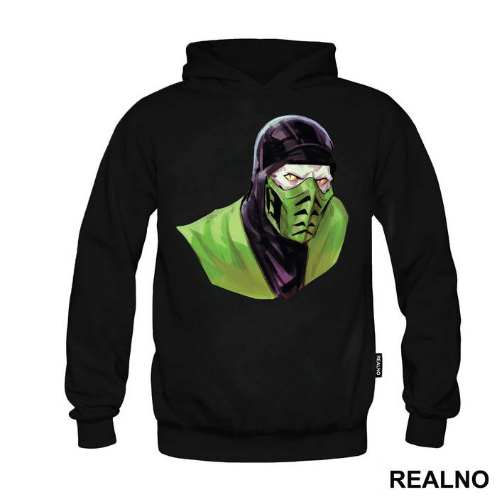 Reptile Portrait Illustration - Mortal Kombat