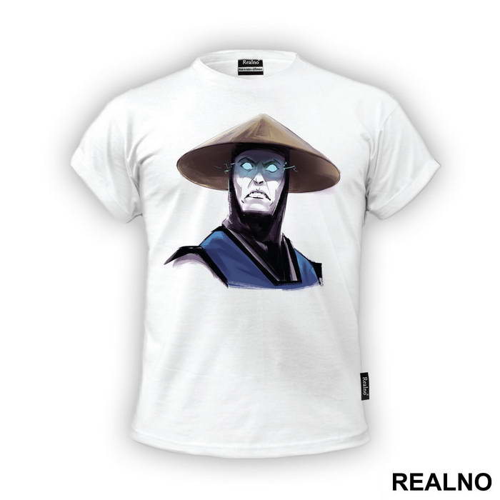 Raiden Portrait Illustration - Mortal Kombat