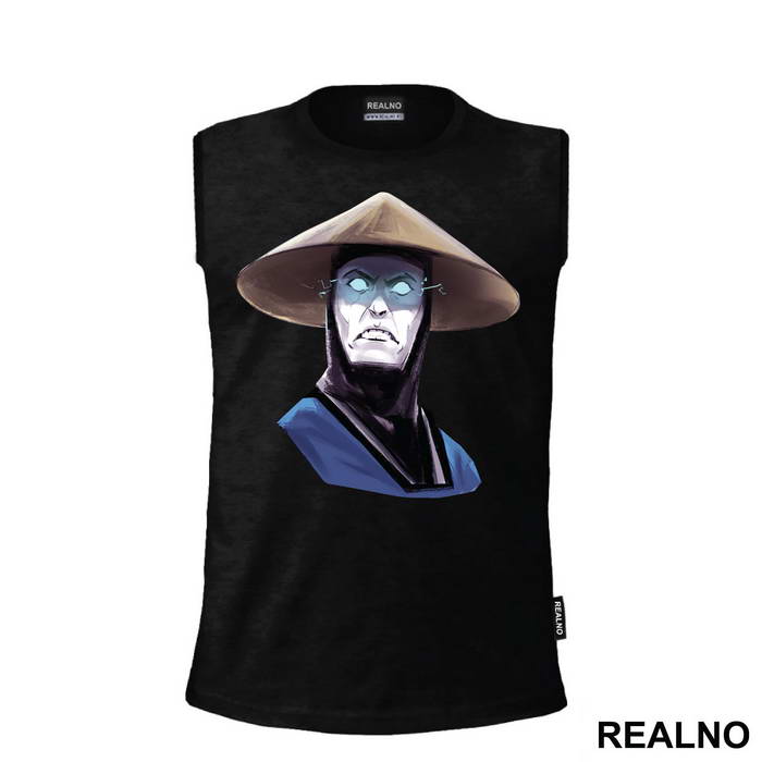 Raiden Portrait Illustration - Mortal Kombat