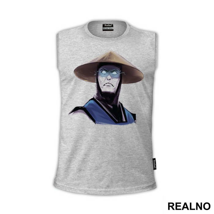 Raiden Portrait Illustration - Mortal Kombat