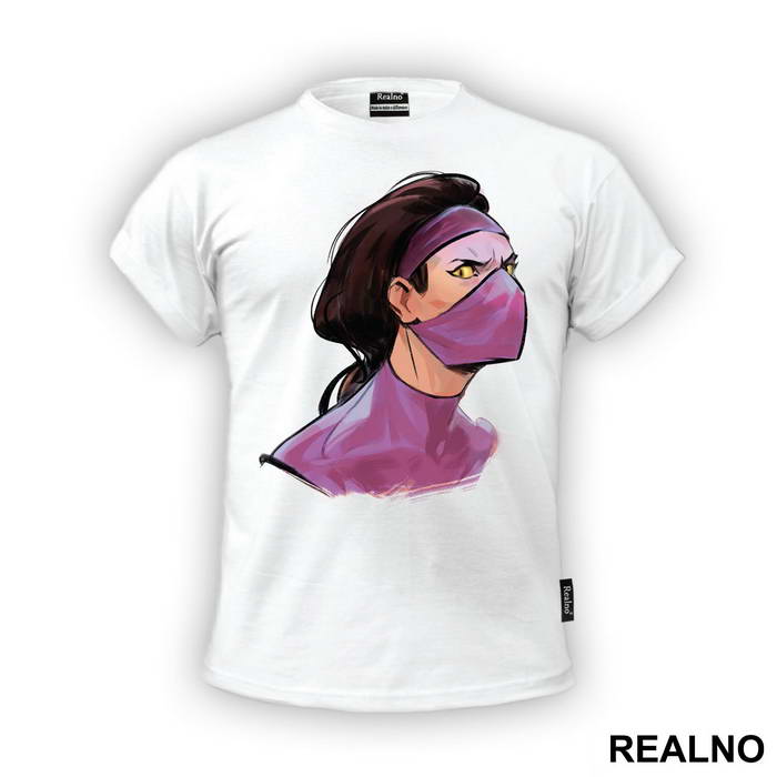 Mileena Portrait Illustration - Mortal Kombat