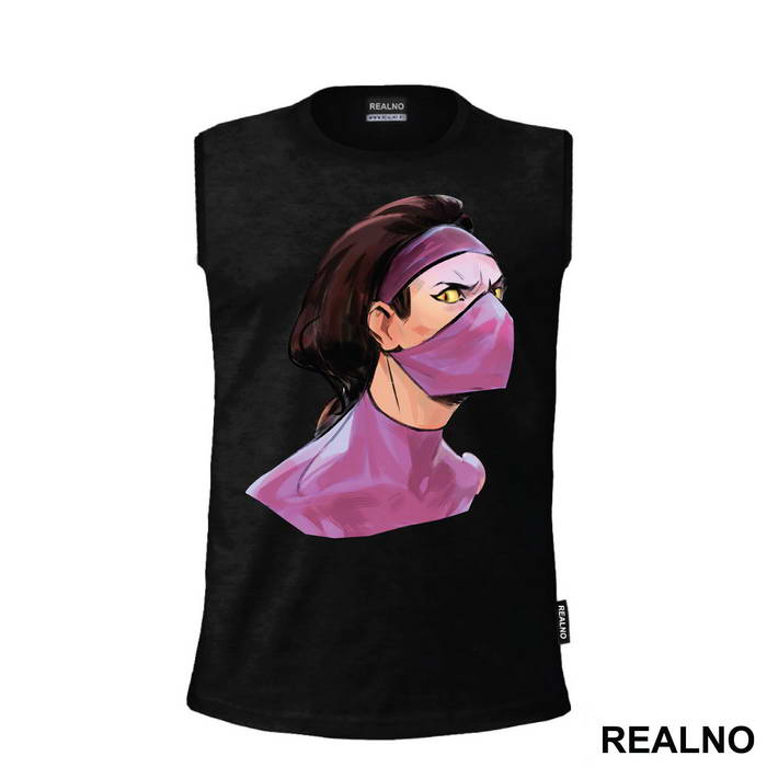 Mileena Portrait Illustration - Mortal Kombat