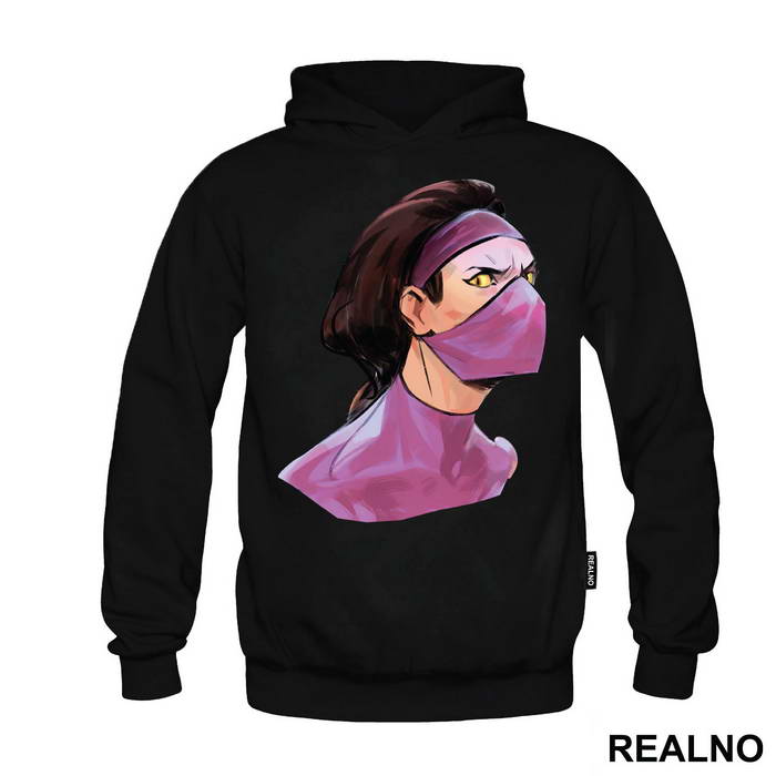 Mileena Portrait Illustration - Mortal Kombat