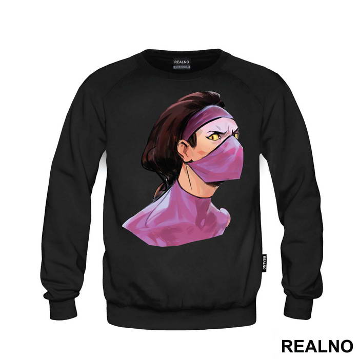 Mileena Portrait Illustration - Mortal Kombat