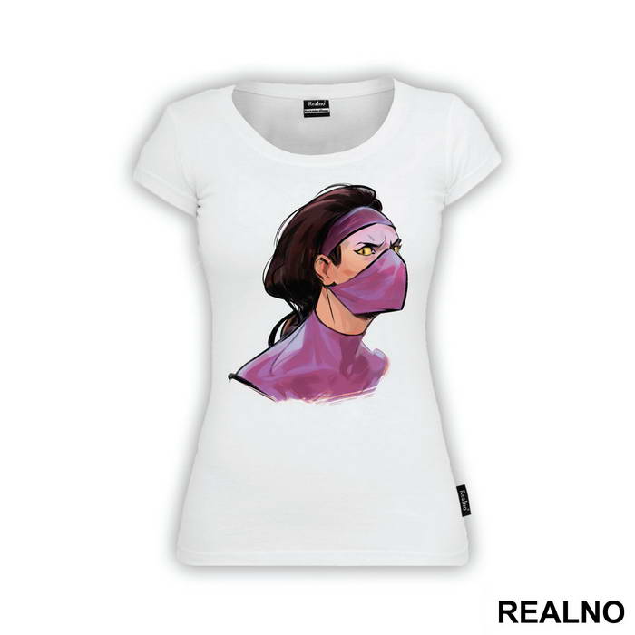 Mileena Portrait Illustration - Mortal Kombat