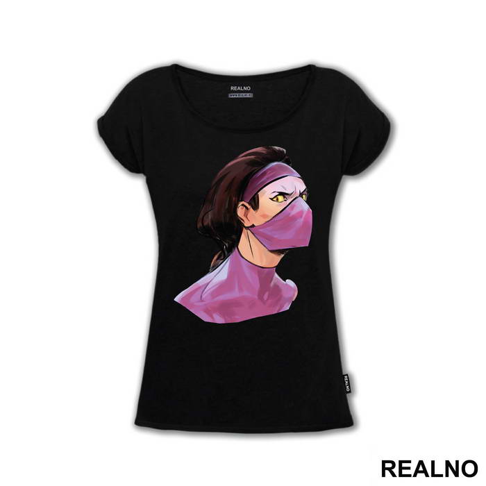 Mileena Portrait Illustration - Mortal Kombat