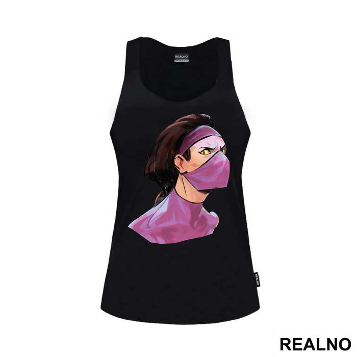 Mileena Portrait Illustration - Mortal Kombat