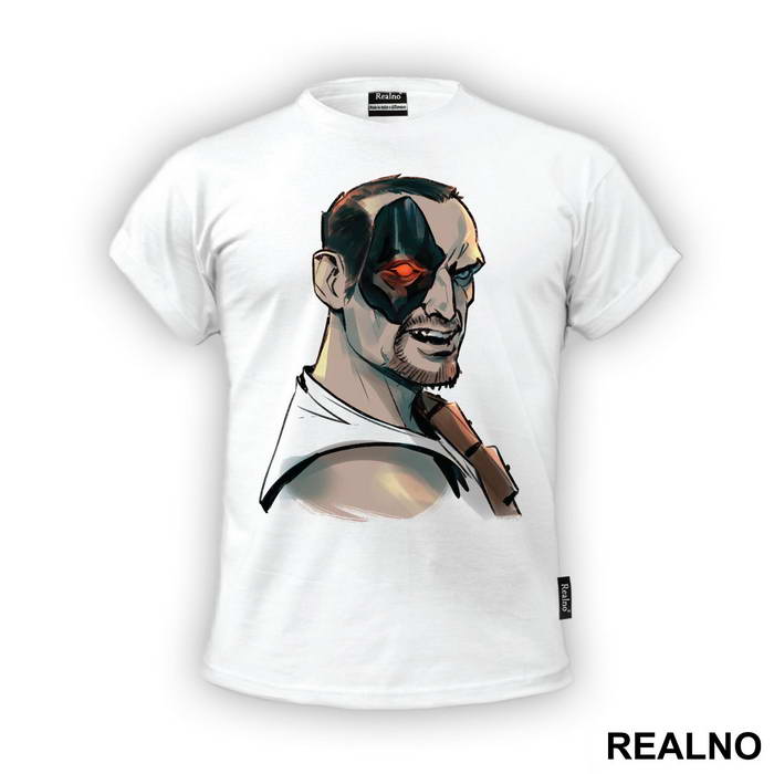 Kano Portrait Illustration - Mortal Kombat