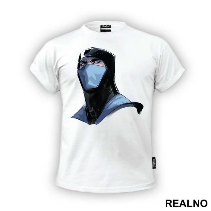 Sub Zero Portrait Illustration - Mortal Kombat