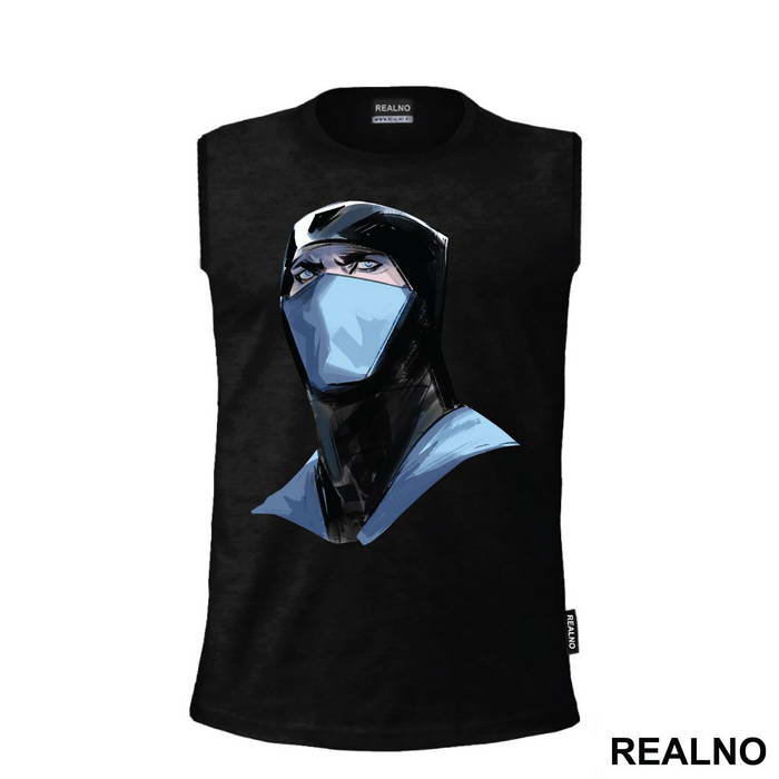 Sub Zero Portrait Illustration - Mortal Kombat