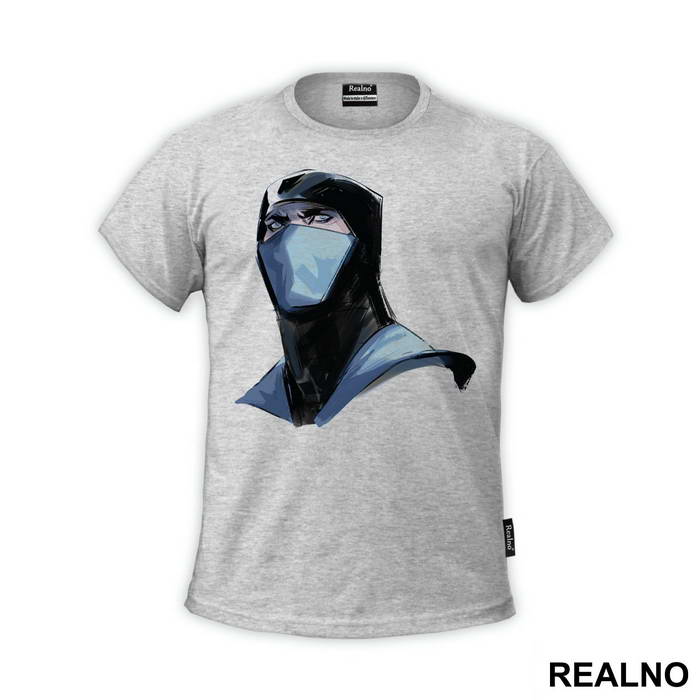 Sub Zero Portrait Illustration - Mortal Kombat