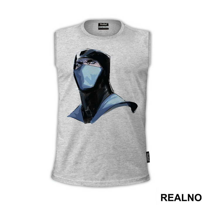 Sub Zero Portrait Illustration - Mortal Kombat