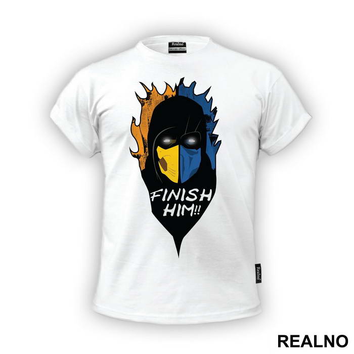 Scorpion Sub Zero Finish Him - Mortal Kombat