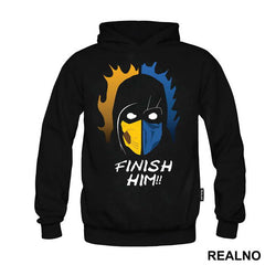 Scorpion Sub Zero Finish Him - Mortal Kombat