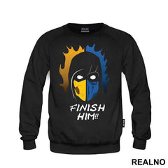 Scorpion Sub Zero Finish Him - Mortal Kombat