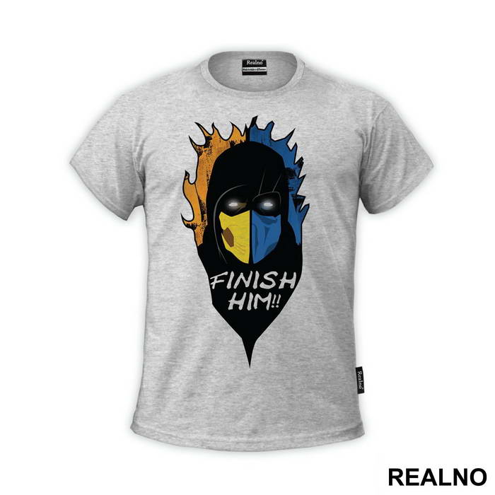 Scorpion Sub Zero Finish Him - Mortal Kombat
