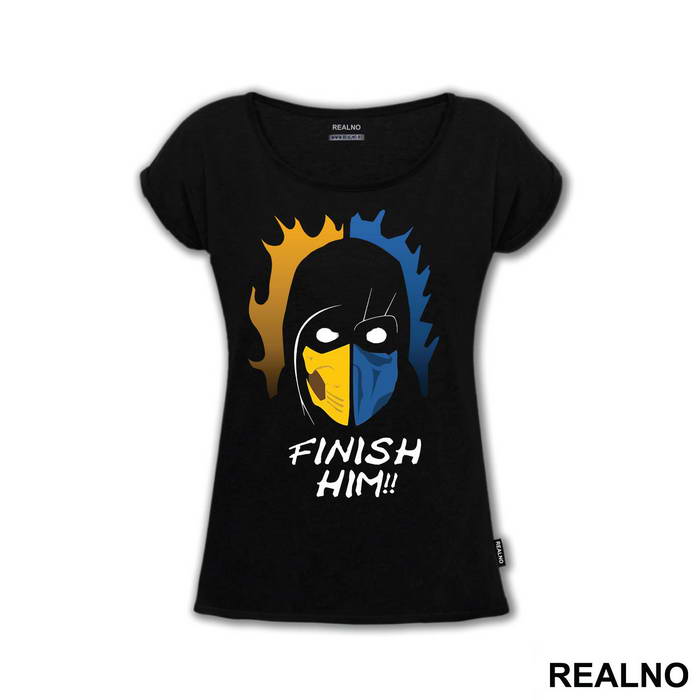 Scorpion Sub Zero Finish Him - Mortal Kombat
