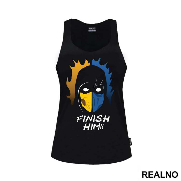 Scorpion Sub Zero Finish Him - Mortal Kombat