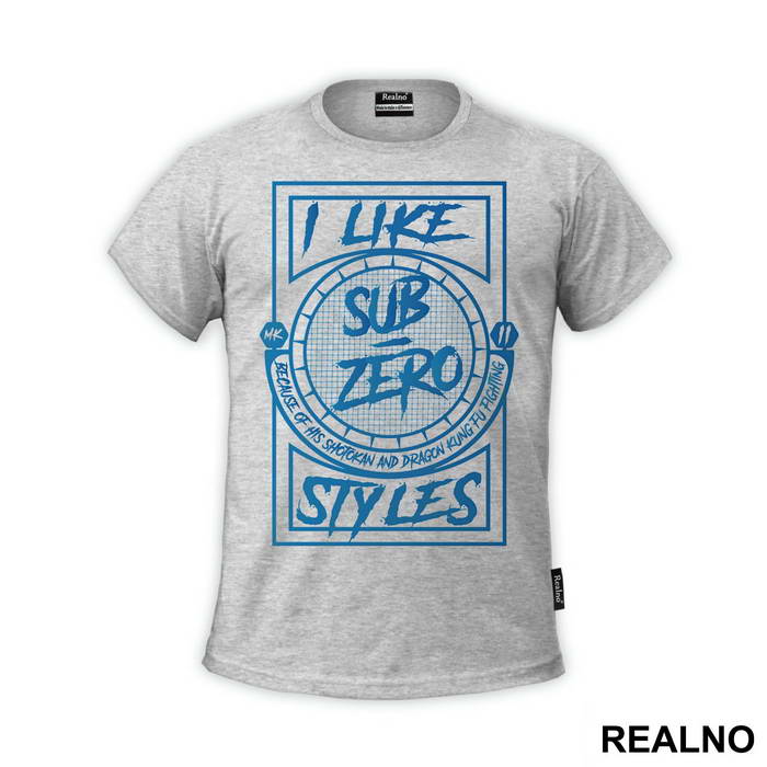 I Like Sub Zero Style - Mortal Kombat