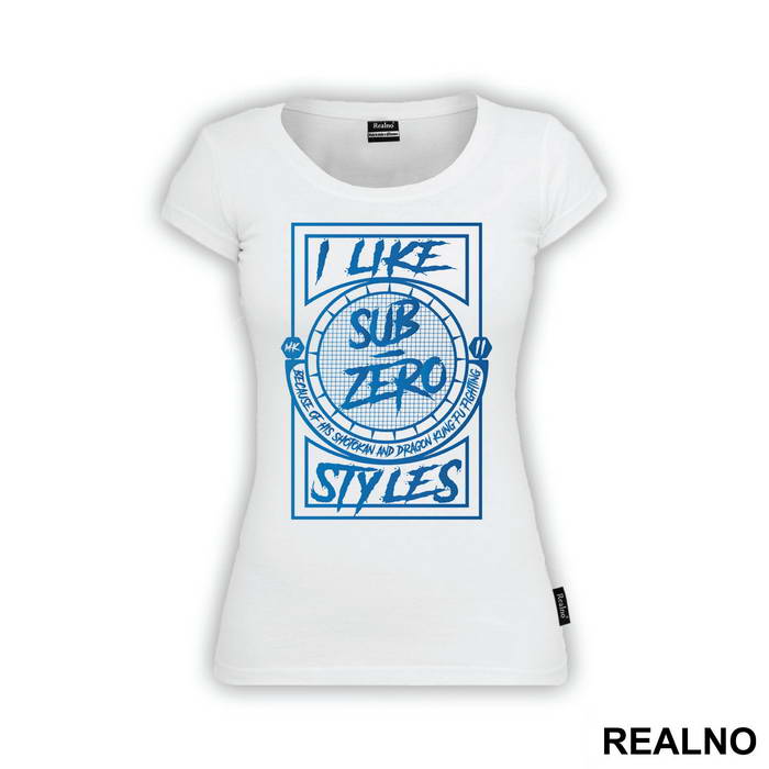 I Like Sub Zero Style - Mortal Kombat