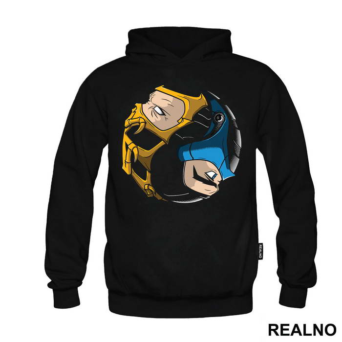 Scorpion And Sub Zero Yin Yang - Mortal Kombat