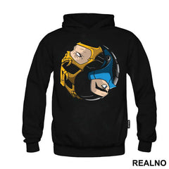 Scorpion And Sub Zero Yin Yang - Mortal Kombat