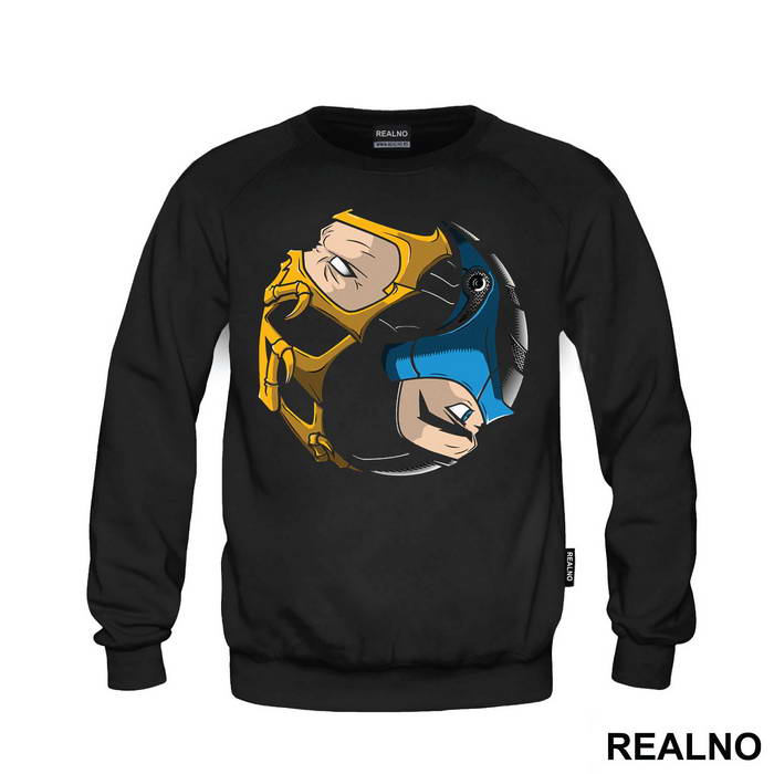 Scorpion And Sub Zero Yin Yang - Mortal Kombat